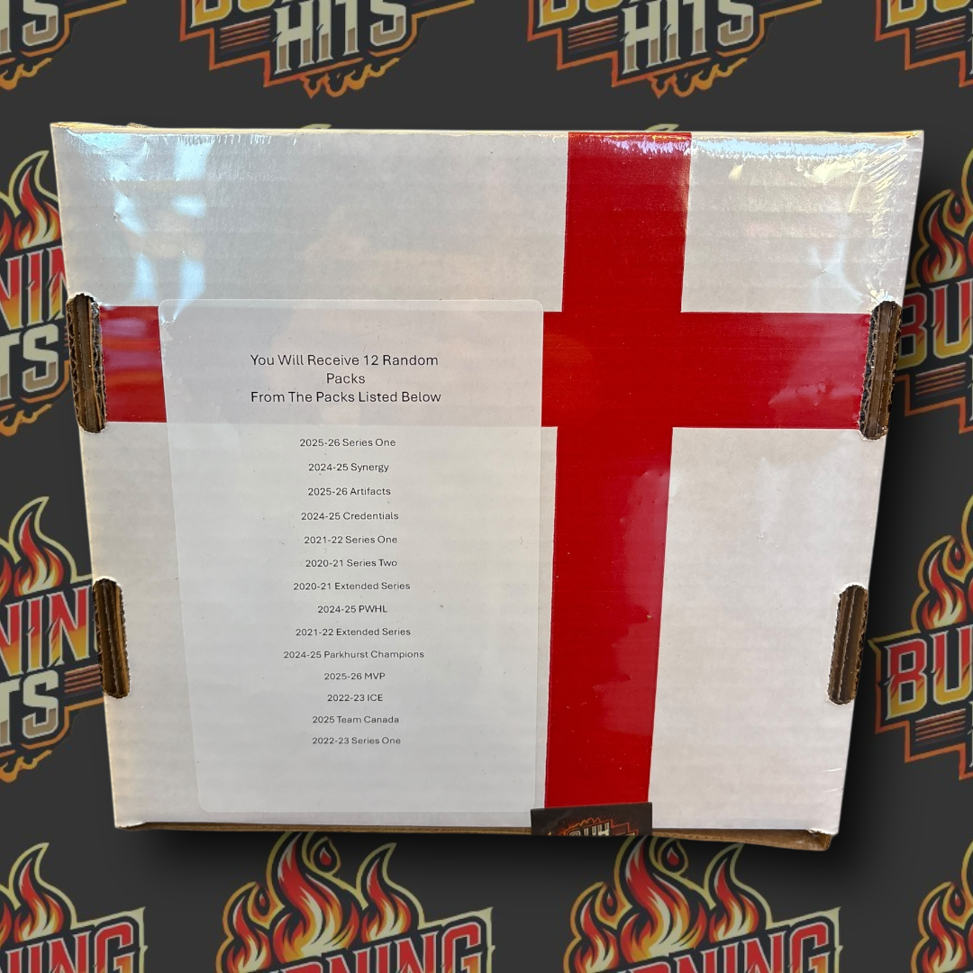 2025 Burning Hits Hockey Pack Advent Calendar | 12-Day Hobby Pack Experience