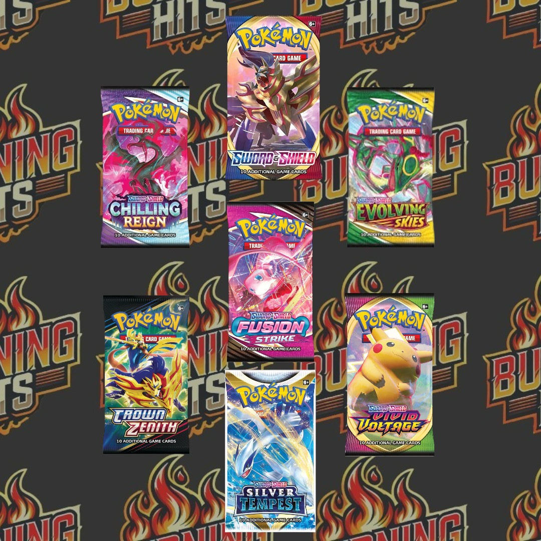 Burning Hits Pokemon Blazing Boosters Box - 4th Edition [TEST]