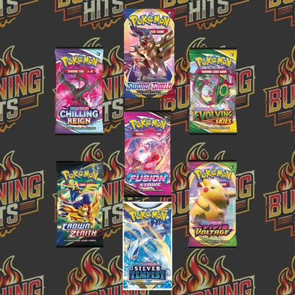 Burning Hits Pokemon Blazing Boosters Box - 4th Edition [TEST]