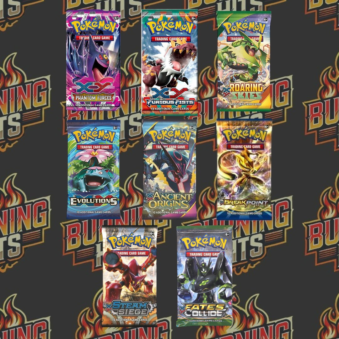 Burning Hits Pokemon Blazing Boosters Box - 4th Edition [TEST]