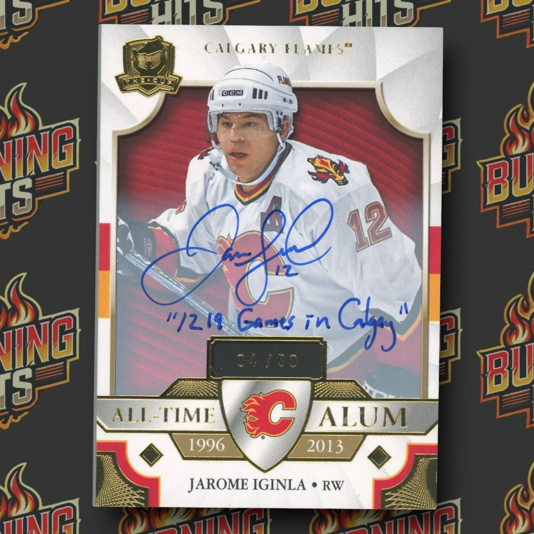Burning Hits – The Molten Cup Hockey | Upper Deck THE CUP Cards
